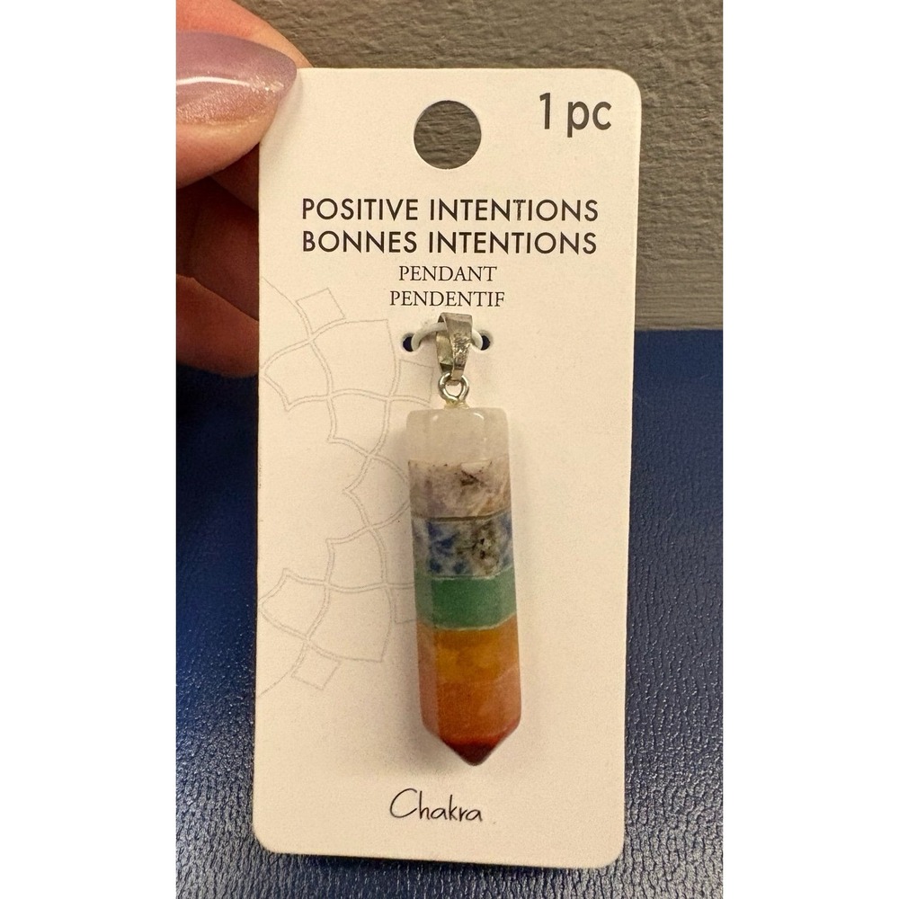 Positive Intentions Chakra Pendant NEW